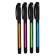 Ballpoint handle Berlingo Color Zone Stick 0.7mm, blue, gaping body MIX 285411