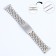 Solomon watch strap, 22 mm, metal, L-16.5 cm, silver