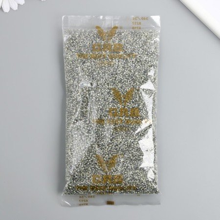 Glass beads 9/0 "Cream" Two -color, 450 g does not fade-3