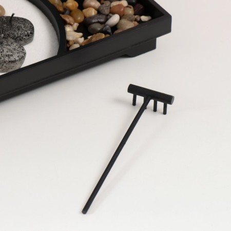 Zen Garden "Bronze Buddha" sand+aroma packs+stones 22x15x12.5 cm-4