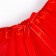 Three -layer skirt kaftan red