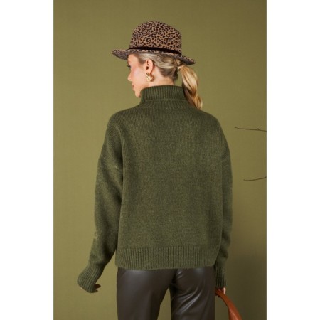 Women's sweater Eliseeva Olesya, size 46-48, green color-1