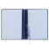 A4 course folder "Coursework", boumvinyl, scallops/cassation, (without paper) blue 10k01
