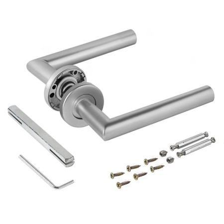 Separate handles set Allur 1801 SS PSN, color pearl nickel-2