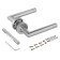 Separate handles set Allur 1801 SS PSN, color pearl nickel