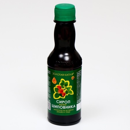 Rosehip syrup "Golden drop", 250 ml