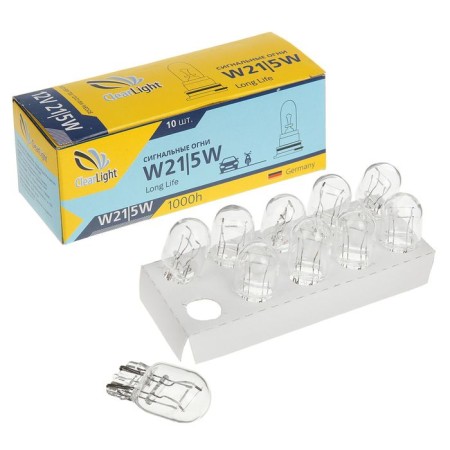 Car lamp Clearlight, W21/5W, 12 V