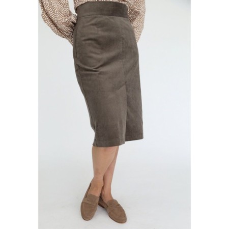 Velvet skirt, size 42-1