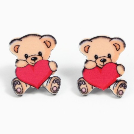 Earrings "Magic around us", 2 x 1.5 cm-3