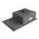 Kitchen sink Aflorn AF97851F-L, Sredal, Left, S = 3.0 and 0.8 mm, 78x51x22 cm, siphon, graphite