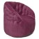 Chelsea chair, size 85x85 cm, velor fabric, pink color