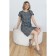 Dress with a belt, size 42