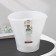 Kashpo for flowers with an insert "Lagoon", 1.5 l, the color is transparent