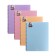 Folder 40 inserts on spirals, A4, 600 μm, Erichkrause "Matt Manga", texture "Sand", mix