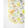 Baby rug is soda, size 115x115 cm, print print, yellow color