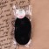 Capricon lace, 15 mm × 10 ± 1 m, black color No. 2