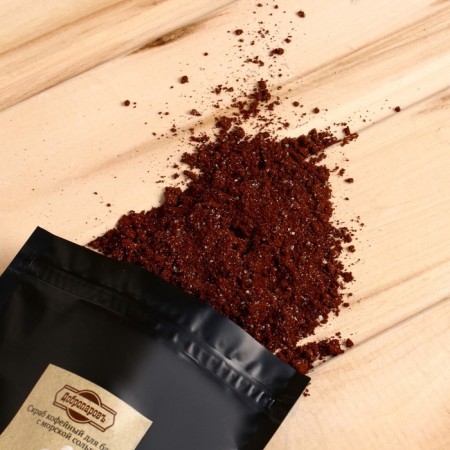 Coffee scrub for the body "Classic" with sea salt 100 grams of Dobroparov-1