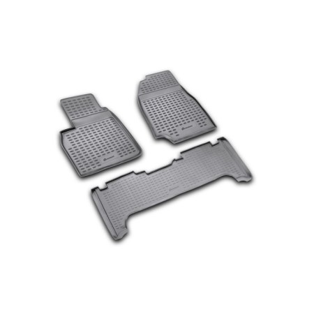 Rugs in the Toyota Land Cruiser 100 1998-2007, 3 pcs. (polyurethane)