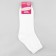 Women's socks, white color, size 23