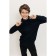 Jumper for boys, height 110-116 cm, dark blue color