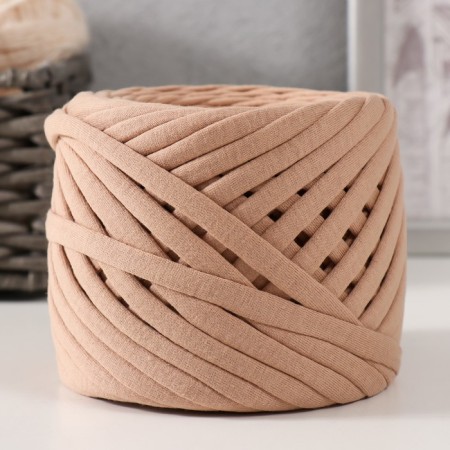 Facial knitwear yarn 200 ± 10 g (cocoa)