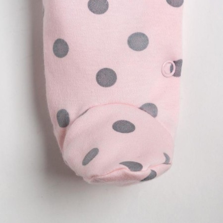 Combineson crumb I am "peas", pink, height 62-68 cm-5