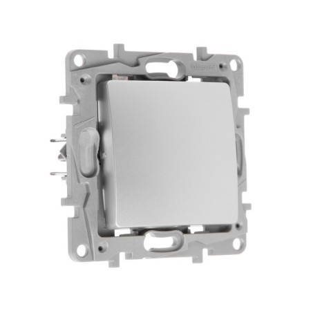 Switch intermediate Legrand Etika, 1-kl, screw terminals, 10 AX, 250 V, aluminum