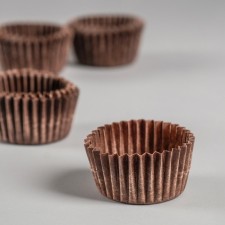 Baking shape brown, 2.5 x 1.6 cm
