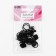 Automatic lock for lightning "Tractor", No. 5, 10 pcs, black color