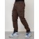 Cargo jeans men, size 48, brown color