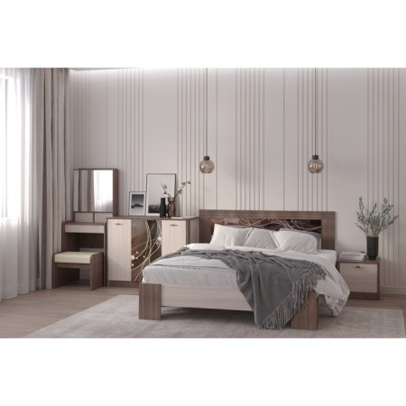 Bange "Nicole", 494 × 350 × 420 mm, the color is a clear dark / beige light-1