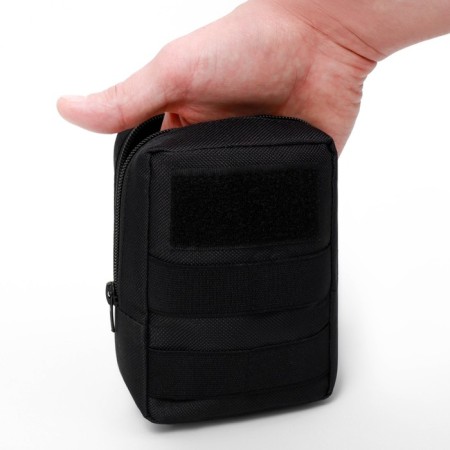 Doucum for tactical vest, size 15 x 10 x 5 cm, black-6