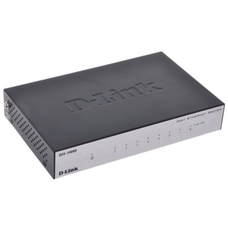 D-Link Des-1008D/L2B switch Unguided desktop 8x10/100base-TX