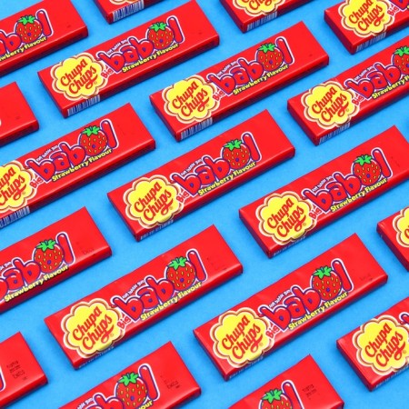 Chewing gum Chupa-Chups Big Babol Strawberries, 21 g-1