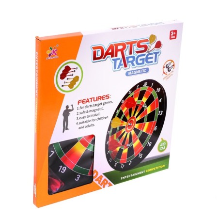 Darts Magnetic "exactly on target", diameter 40 cm, 6 darts-4