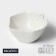 Porcelain salad magistro "leaf", 200 ml, d = 10 cm, white color