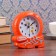 Clock - HELP BAST BASTBOL, discrete move, di -8 cm dial, 14 x 12 cm, aa