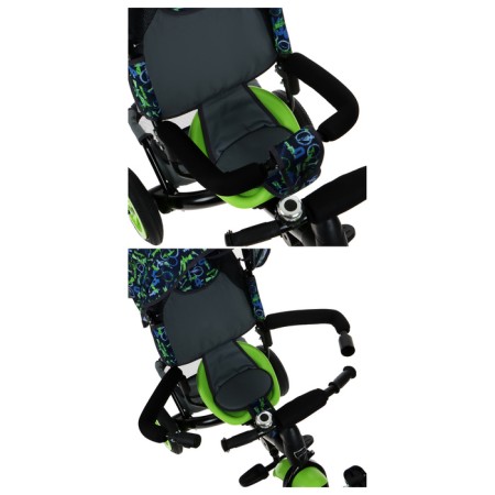 Three -haired Vivat 1 bike, shooter print, light green-5