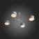 Ceiling EVOLUCE lamp. Sle183702-04. Gemento. 4x60 watts, E14, 68x71.5x32 cm, color gray color