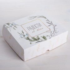 Кондитерская упаковка, коробка «Радости» 17 х 20 х 6 см