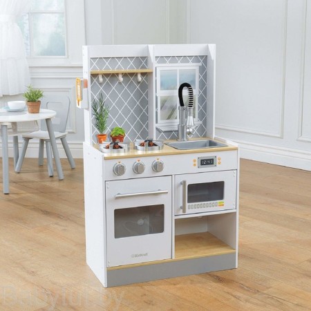 Game kitchen "Let's play", color gray color