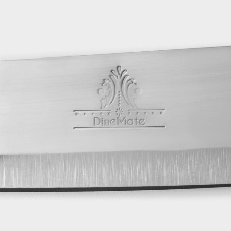 Knife Kitchen shade "Inkanto", blade 18 cm, white color-4