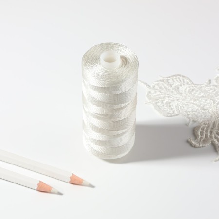 Threads 3k, 200 m, white color No. 0101-2