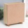 Casket wood chestnut 4 boxes "mesh" beige-white 10x22.3x24.8 cm