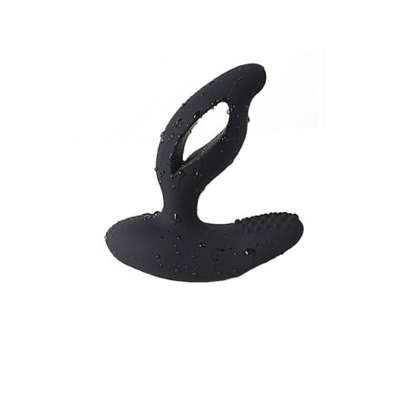 Prostate stimulator Levett Titus, with a remote control, black, 13 cm-2