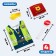 Game set for boys "DPS", vest, rod, whistle, certificate