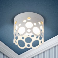 Lamp built -in era DK115, IP20, 15W, 85x98 mm, white matte color