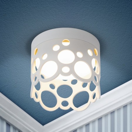 Lamp built -in era DK115, IP20, 15W, 85x98 mm, white matte color