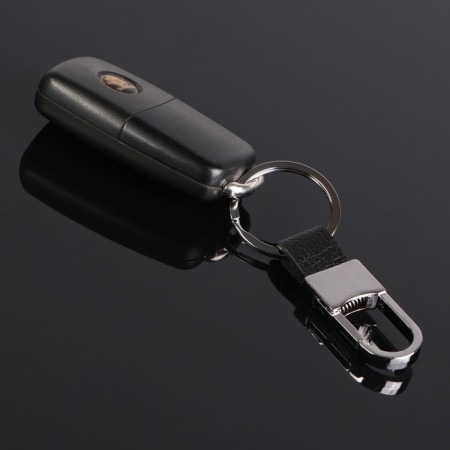 Cartage key key, clip with a loop, chrome-1