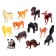 A set of animal figures "Amazing World", 12 items